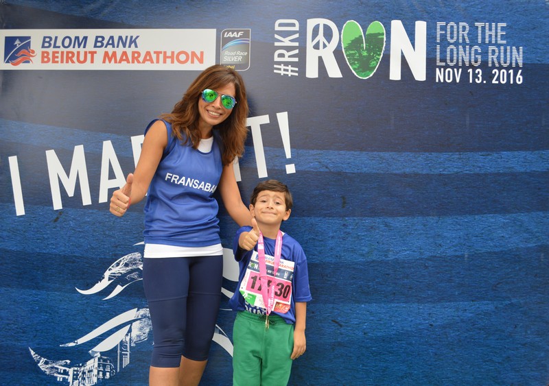 BLOM BANK Photobooth at the BLOM BANK Beirut Marathon